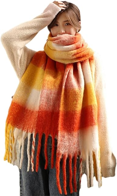 Warm Soft Pashmina Neck Scarves For Winter